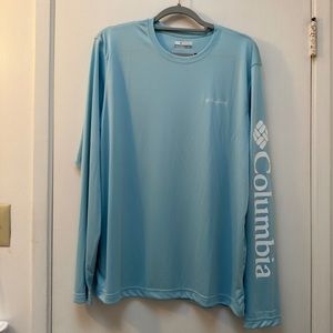 Columbia men long sleeve shirt size L